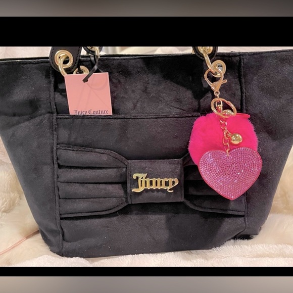 Juicy Couture Handbags - Sold! Juicy Couture Velour Satchel Tote
